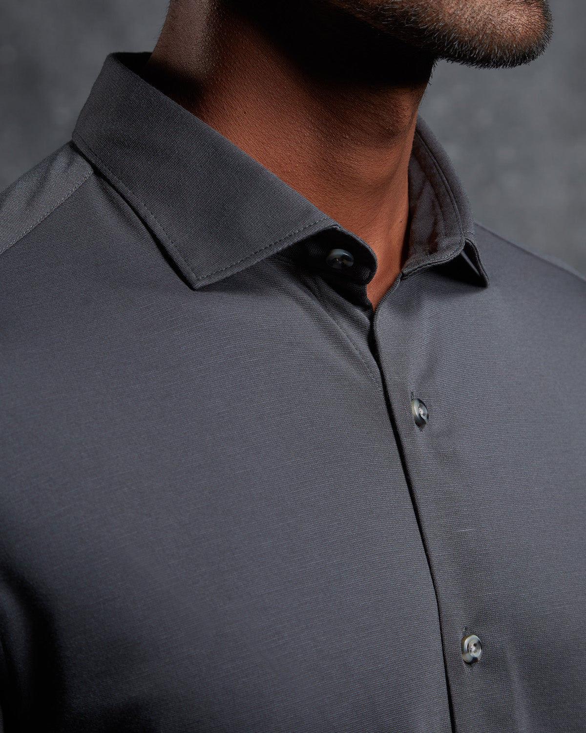 Grey Lava Knit Shirt