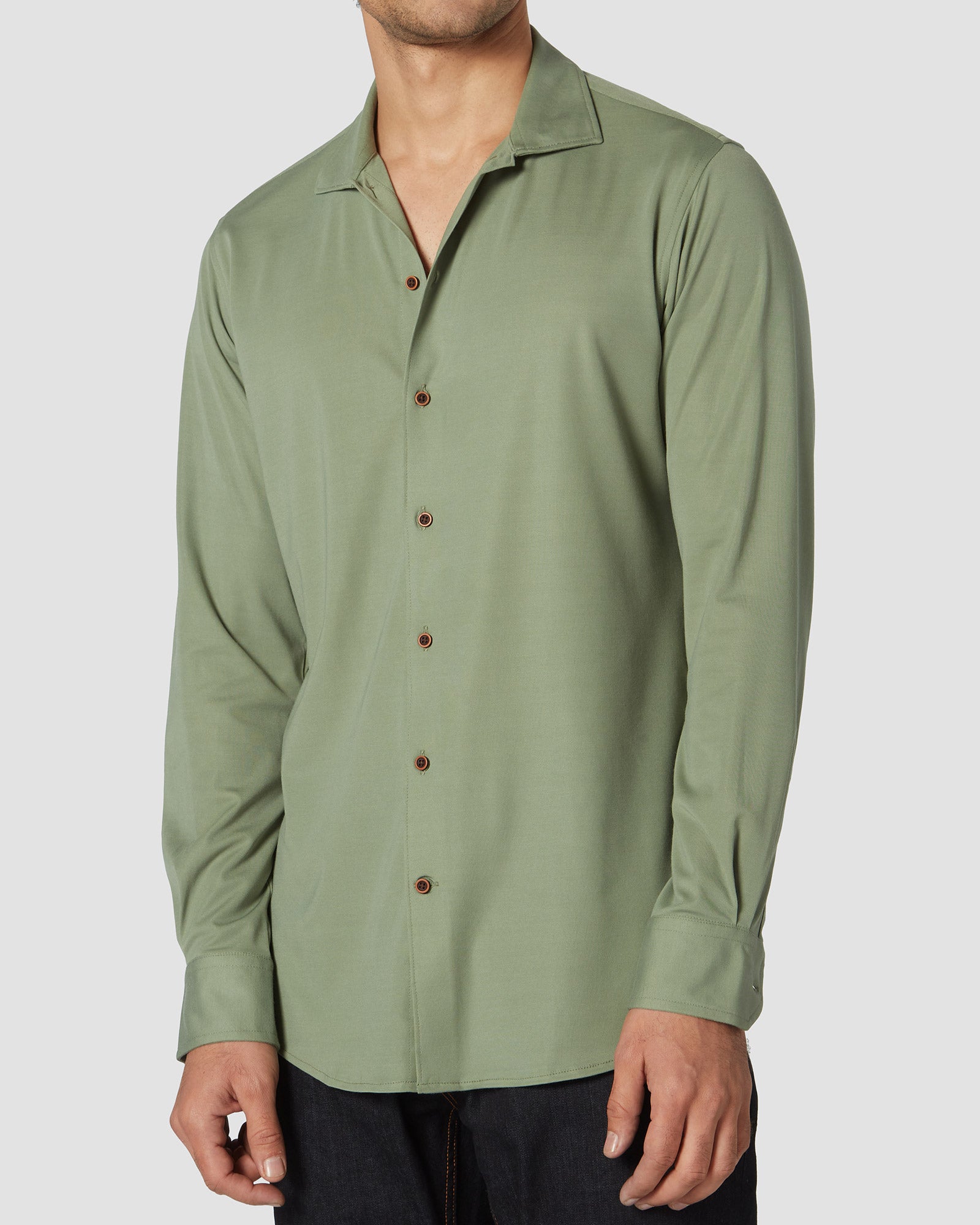 Bombay Shirt Company - Jade Knit Shirt