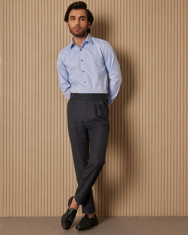 Heritage Blended Wool Dress Pants - Black – Bombay Shirt Company